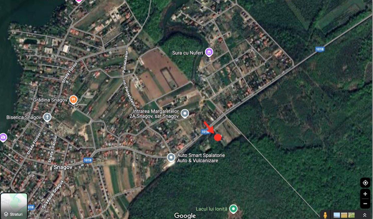 De vânzare 2.770mp teren intravilan Snagov