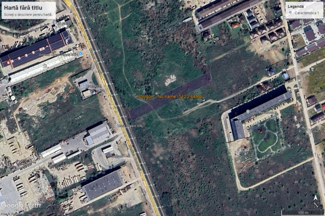 Teren intravilan Zona Centrala Bragadiru 