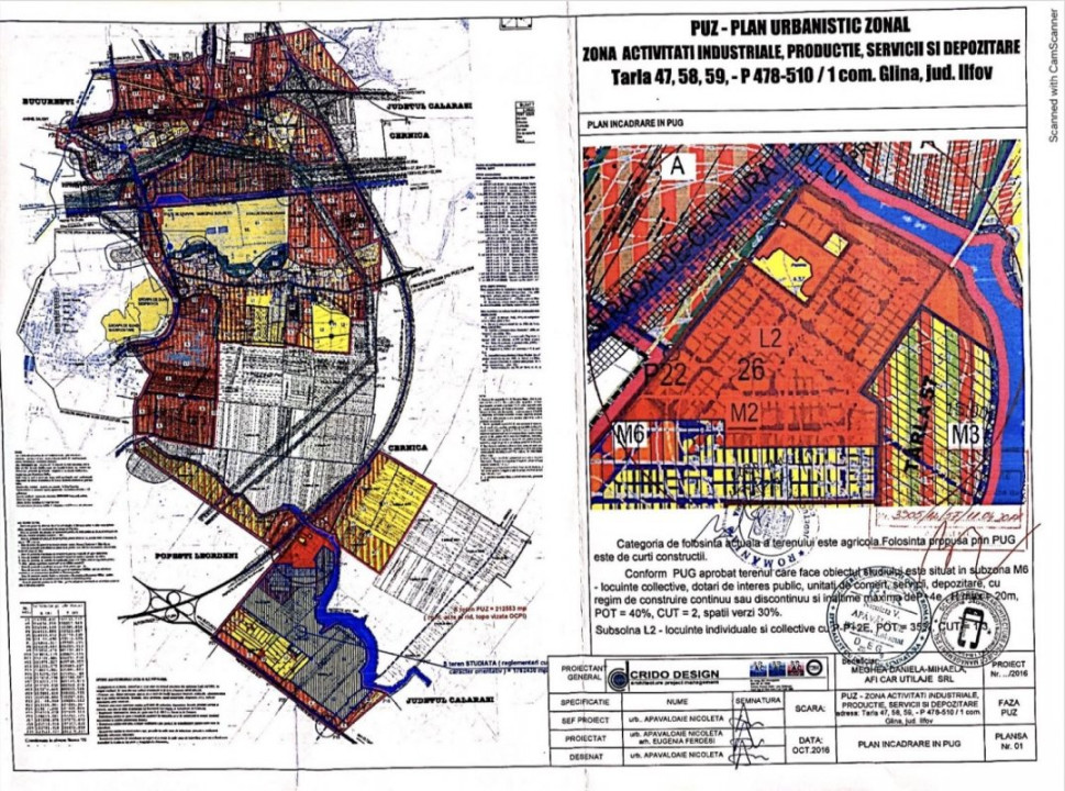 OPORTUNITATE langa Nodul A0 Glina - 27,2 Hectare