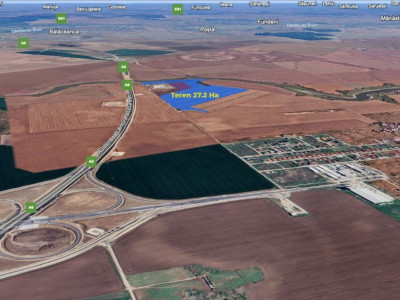OPORTUNITATE langa Nodul A0 Glina - 27,2 Hectare