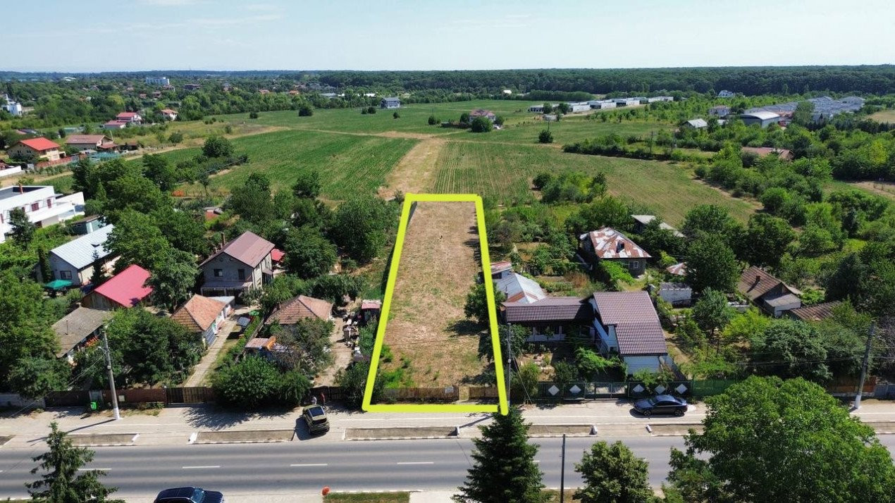  Teren intravilan, 3300 mp, front 15 m | Snagov -Ghermanesti