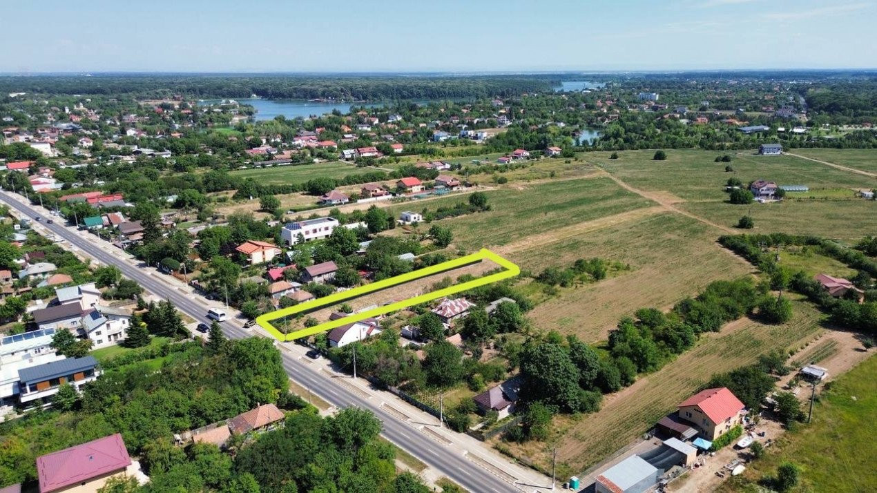  Teren intravilan, 3300 mp, front 15 m | Snagov -Ghermanesti