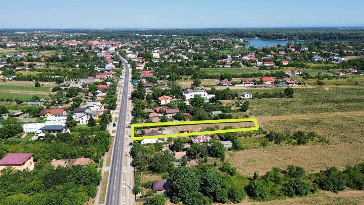  Teren intravilan, 3300 mp, front 15 m | Snagov -Ghermanesti