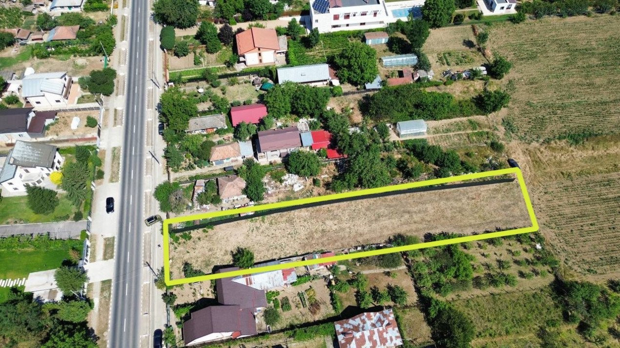  Teren intravilan, 3300 mp, front 15 m | Snagov -Ghermanesti