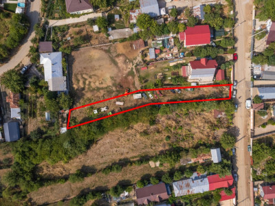 TUNARI - NICOLAE BALCESCU, TEREN CONSTRUCTII 1035 MP, FRONT 11 M! 