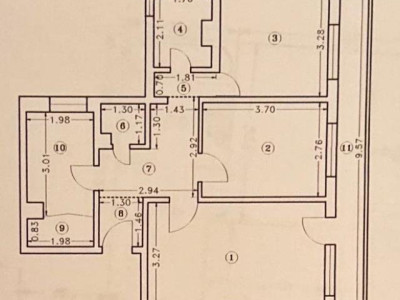 Apartament 3 camere sos. Giurgiului