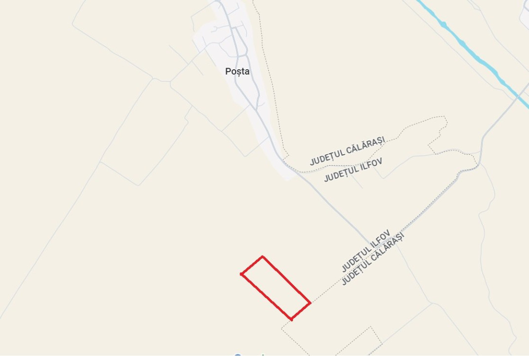 CERNICA - POSTA - TEREN INTRAVILAN CONSTRUCTII 9000 MP! 
