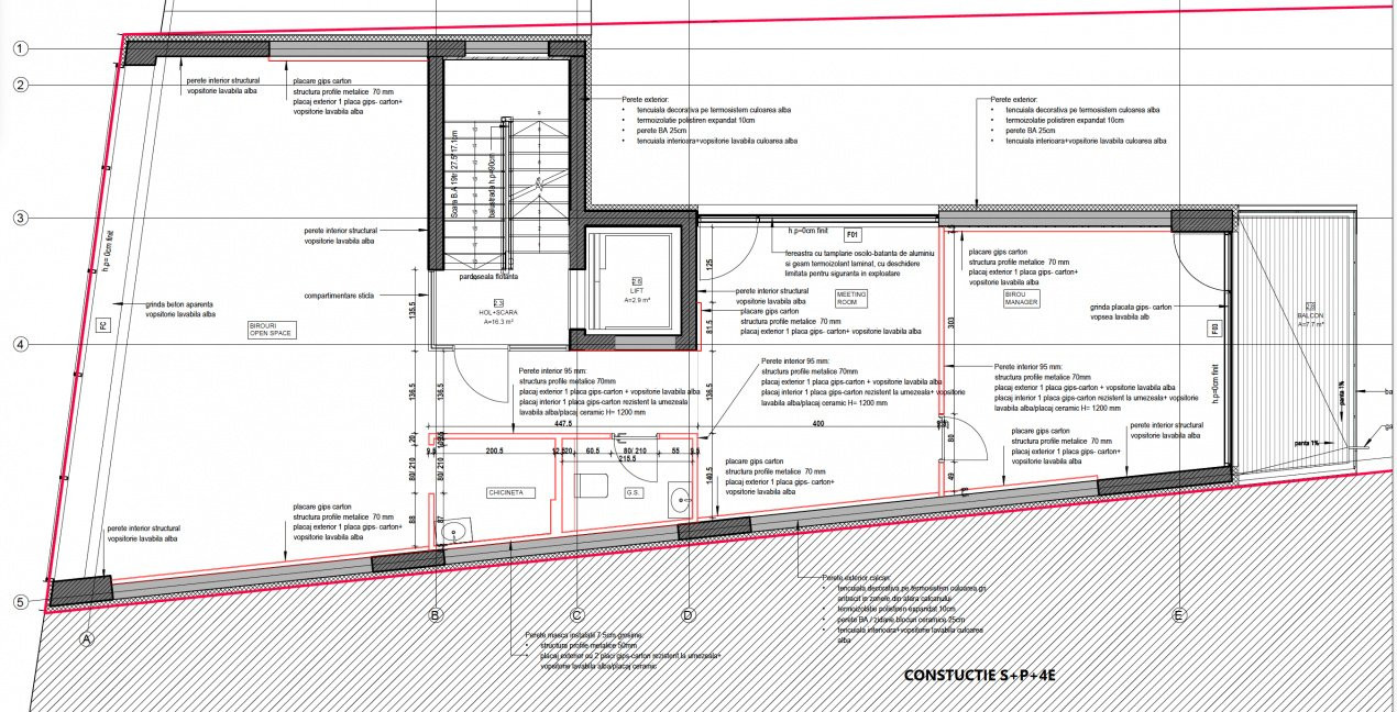 Spatiu birouri | 100 mp | Viitorului 136 | Forty Building