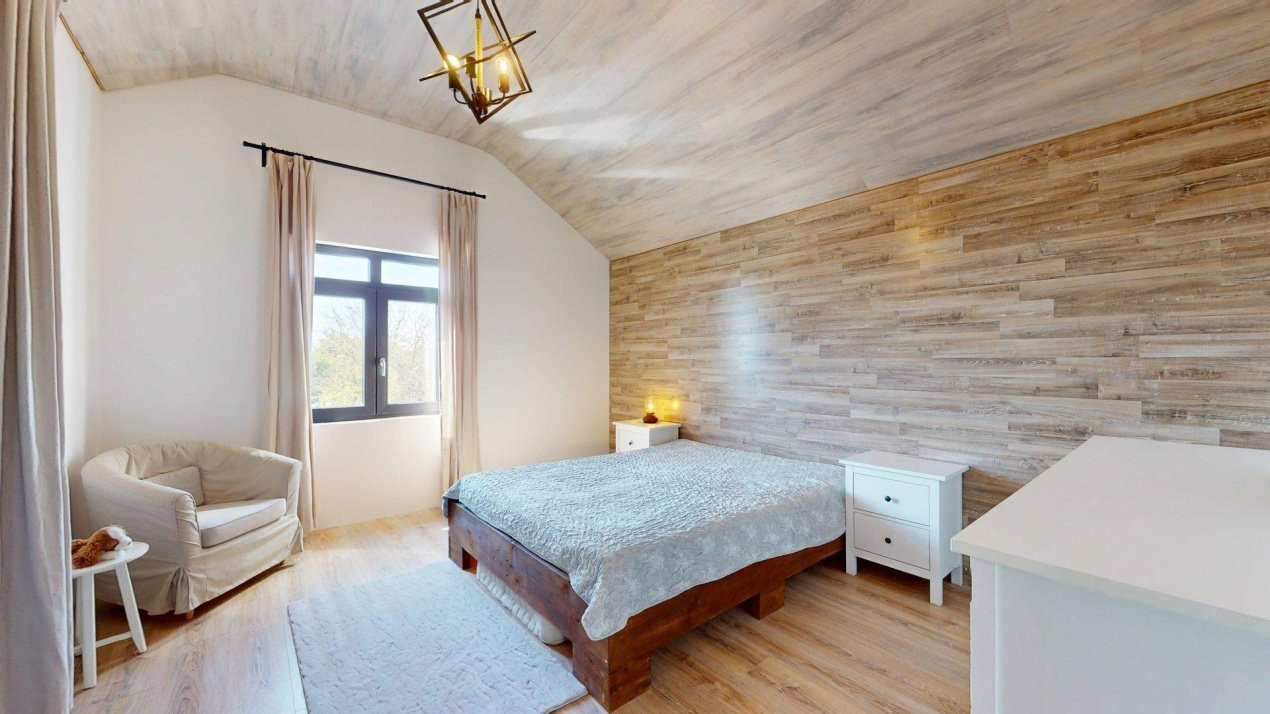 De vanzare vila moderna 5 camere, teren 1.100mp - Moara Vlasiei, Ilfov