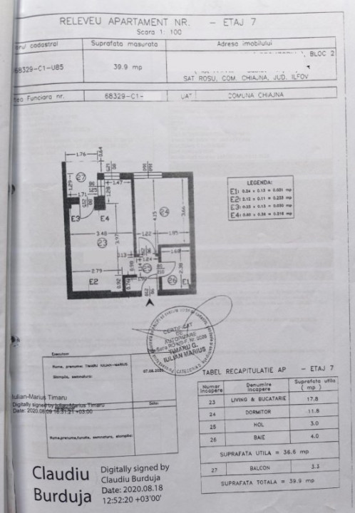 Studio 2 camere mobilat complet Elitte Residence, Militari Residence !