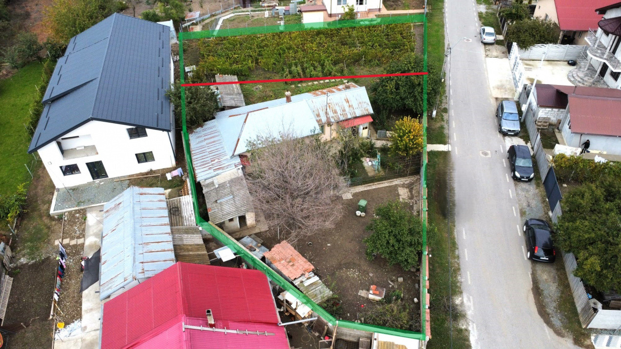 Teren de vanzare 550mp in Stefanestii de Jos, la sosea si cu utilitati