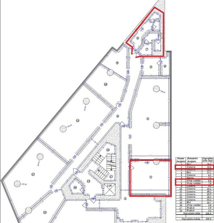 Spatiu de birouri | Vitan Center | Utilitati incluse