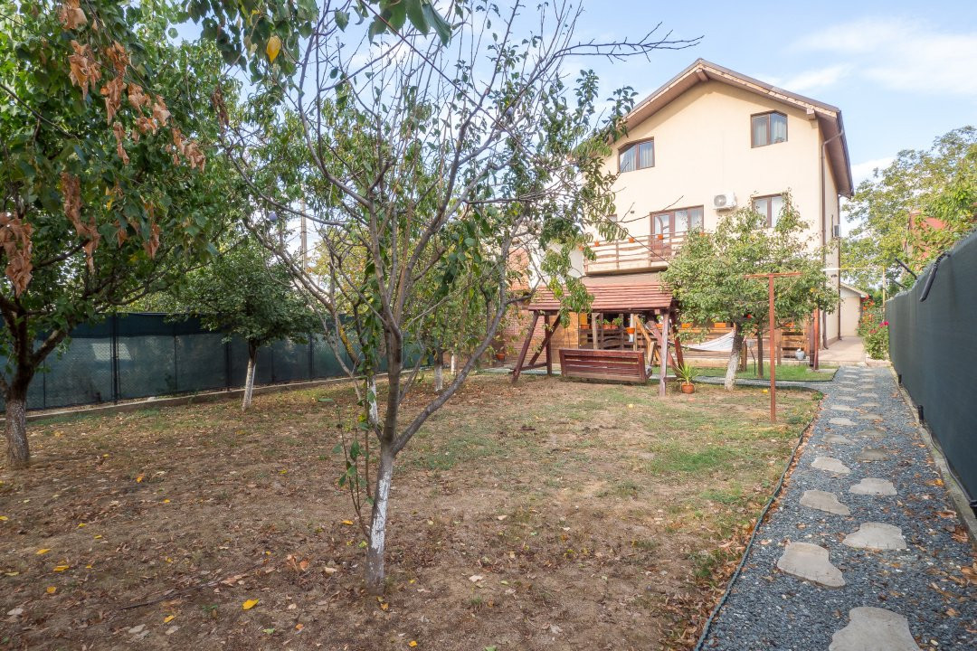 Vila individuala 7 camere Afumati, rezidentiala sau HoReCa, curte 608mp