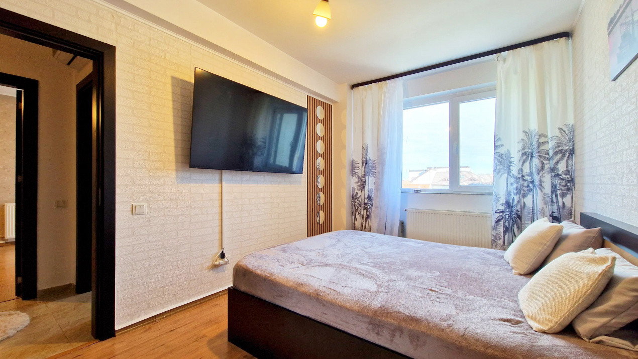 Apartament modern cu 2 camere – un loc cu energie bună, gata să devină acasă.