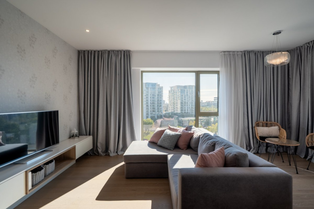 Ce priveliste splendida! 3camere Aviatiei Park, 75mp, prima inchiriere!