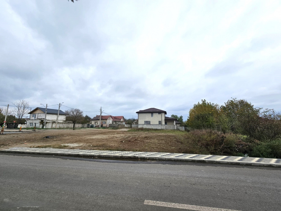 Oportunitate - vanzare teren 1269mp in centrul loc. Stefanestii de Jos