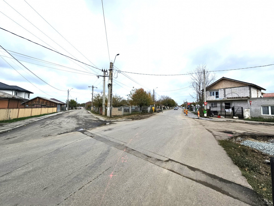 Oportunitate - vanzare teren 1269mp in centrul loc. Stefanestii de Jos