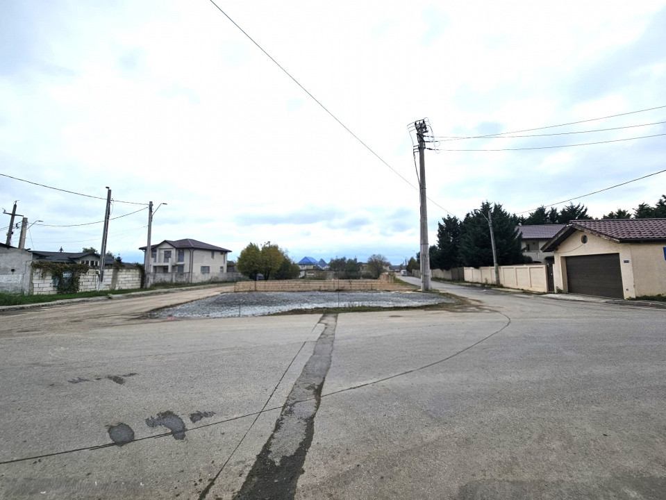 Oportunitate - vanzare teren 1269mp in centrul loc. Stefanestii de Jos