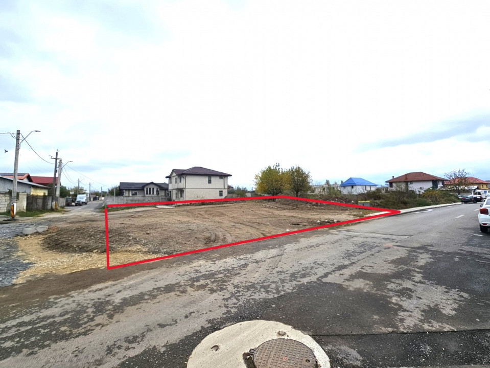 Oportunitate - vanzare teren 1269mp in centrul loc. Stefanestii de Jos