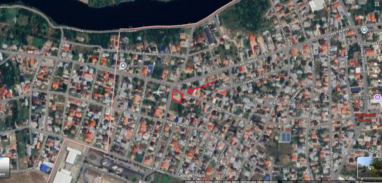 Oportunitate - vanzare 5 LOTURI CASE in centrul Stefanestii de Jos