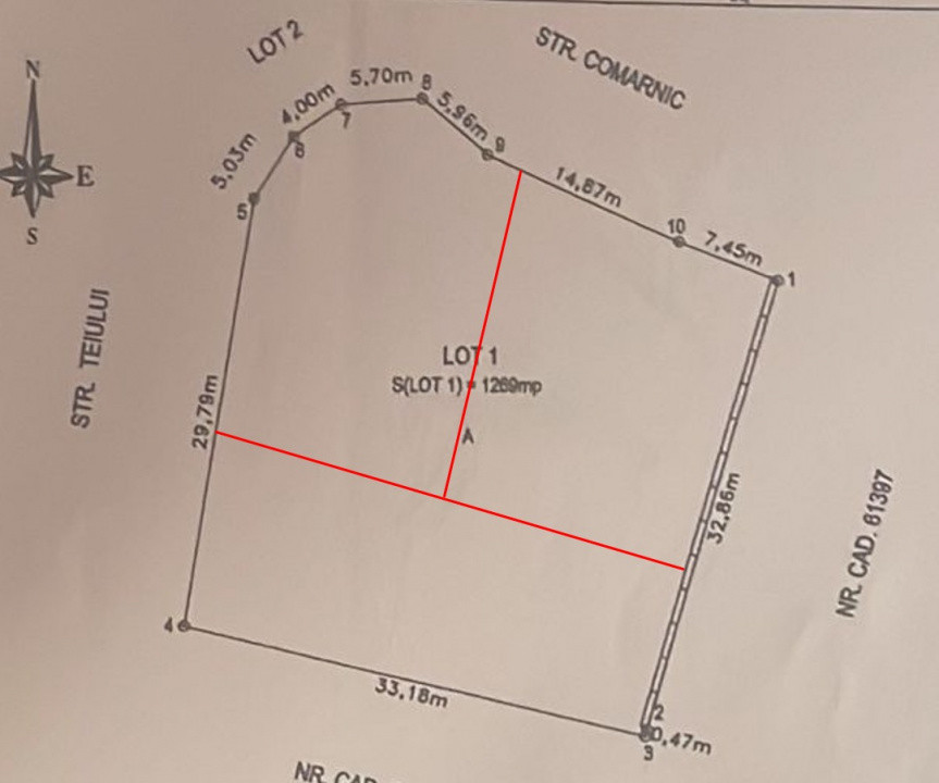 Oportunitate - vanzare 3 LOTURI CASE in centrul Stefanestii de Jos