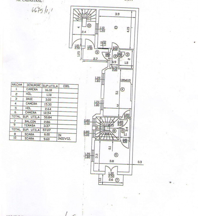 Doua apartamente la pret de unul!