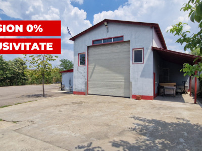 De inchiriat hala service auto + locuri de parcare in Popesti Leordeni
