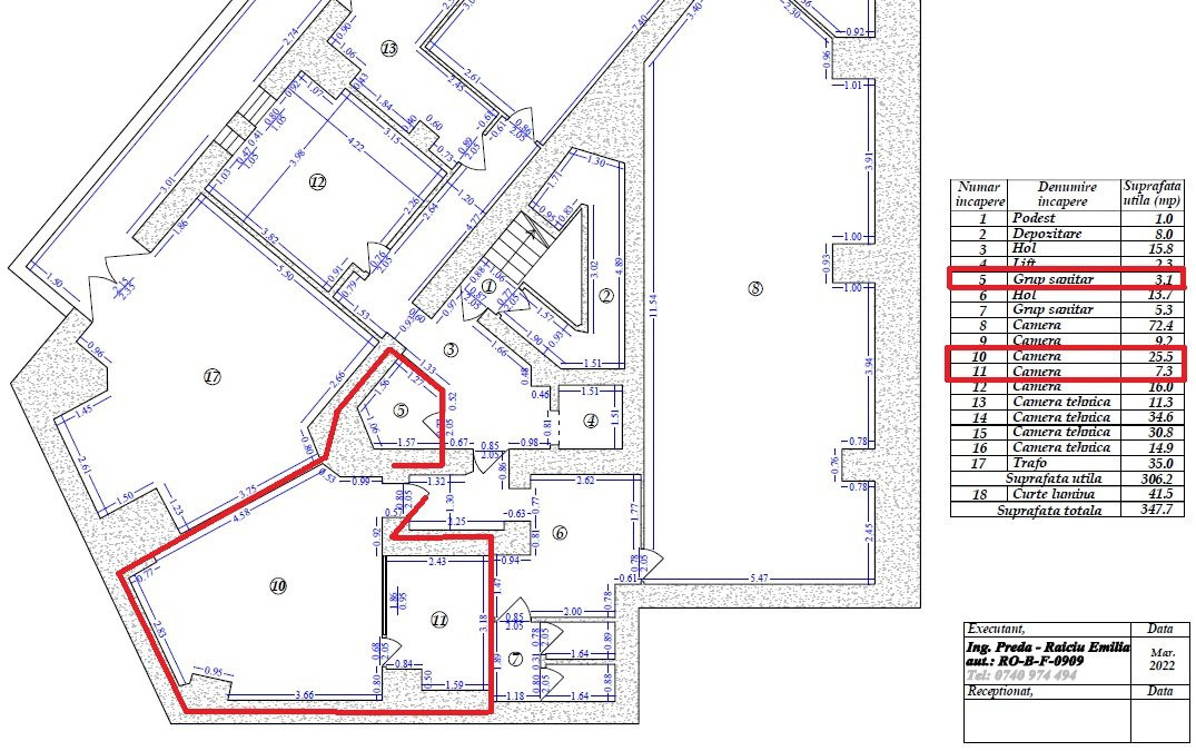 Spațiu subsol | Vitan Center | 35 mp | Utilitati incluse