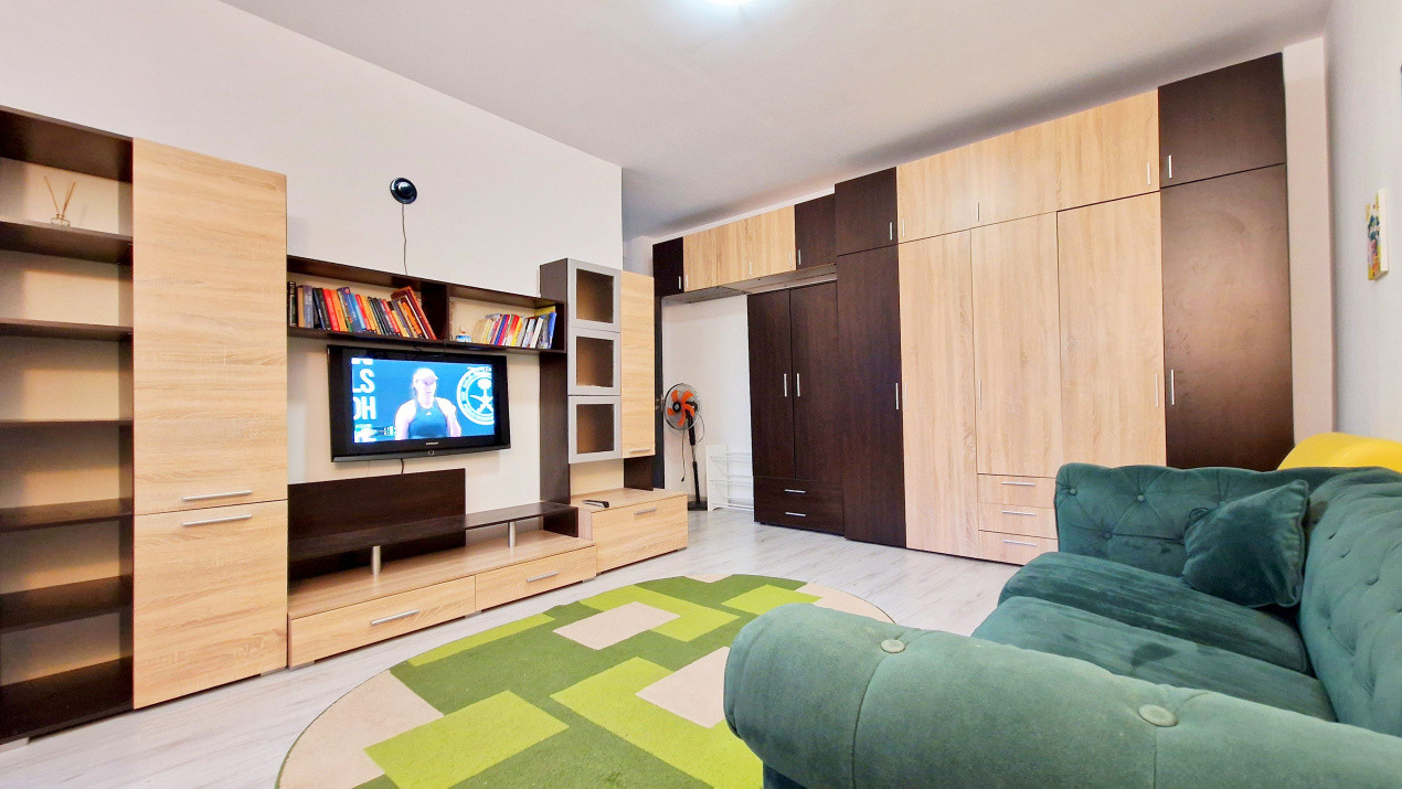 Apartament 3 camere  la demisol, mobilat si utilate cu garaj subteran