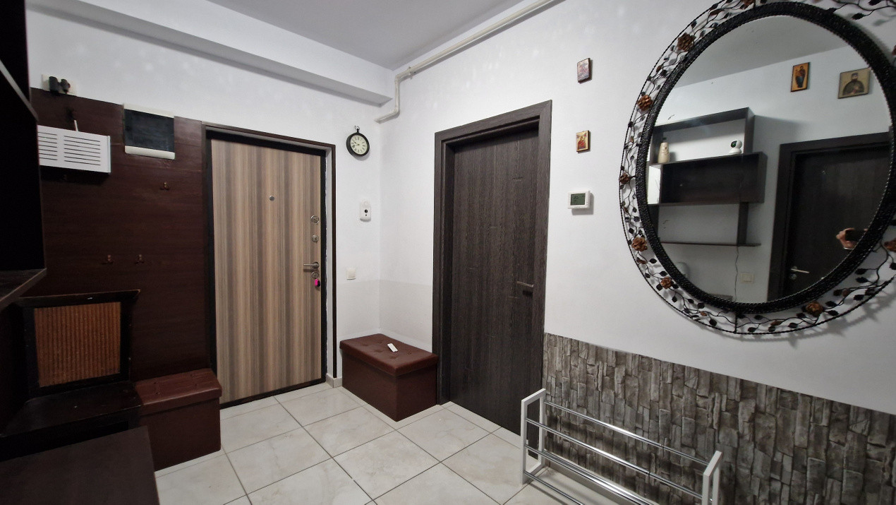 Apartament 3 camere  la demisol, mobilat si utilate cu garaj subteran