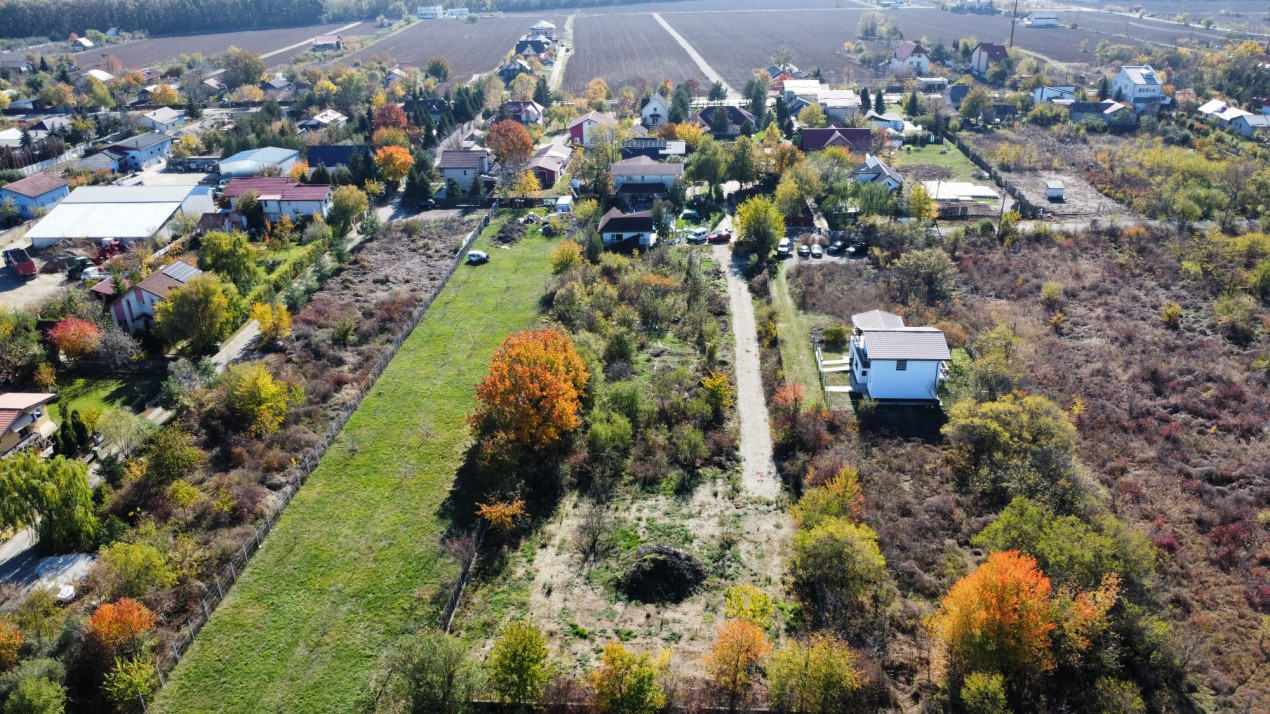 Teren de vanzare in Vladiceasca, 2156mp, langa DN1 - Snagov Plaza