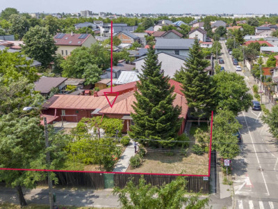 Teren 600 mp*Dubla deschidere 29*21* Laminorului 41*Casa caramida 140mp