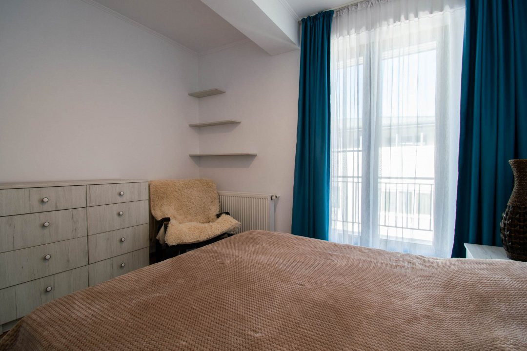 Parcul Teilor-Auchan Titan 2 camere,dec,mobilat si utilat+loc parcare