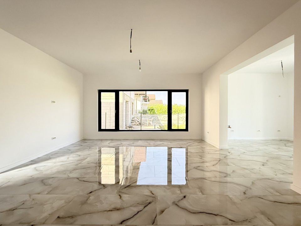 Locuință elegantă și eficientă, 5 camere, terasă și curte-Chitila str Castanilor