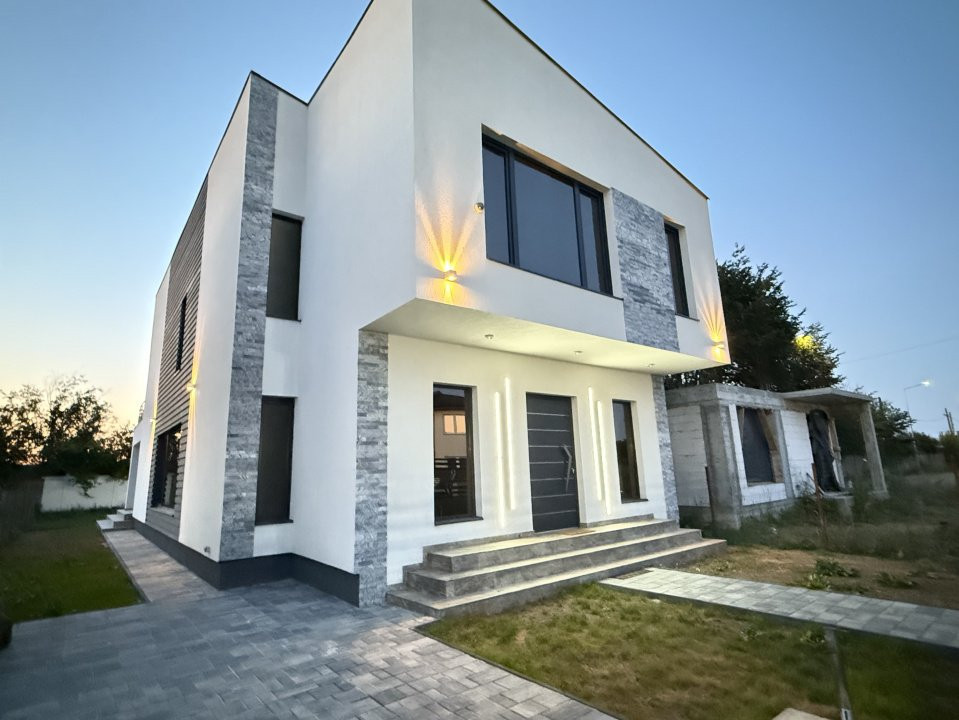 Locuință elegantă și eficientă, 5 camere, terasă și curte-Chitila str Castanilor