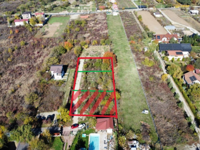 Teren de vanzare in Vladiceasca, 720mp, langa DN1 - Snagov Plaza