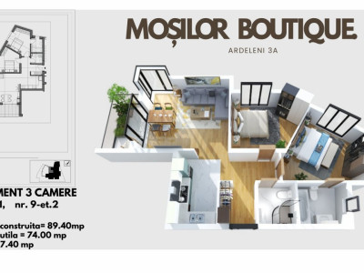 Mosilor, apartamente noi !
