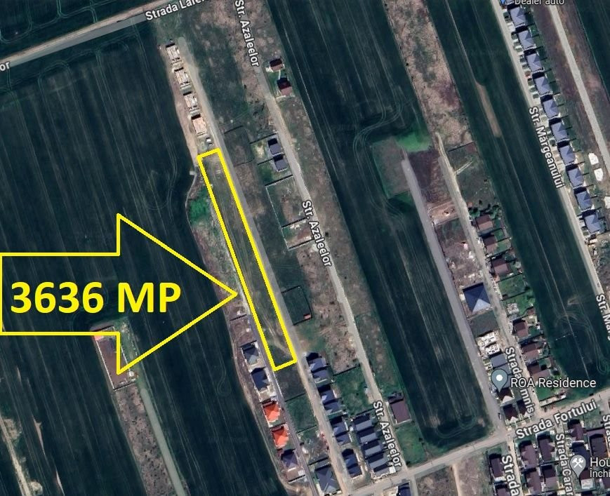  Strada Fortului-Teren intravilan