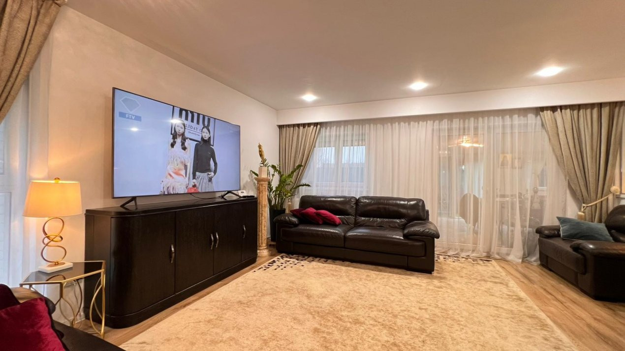 Casa eleganta cu 6 camere, complet mobilata si utilata – City Gardens, Otopeni