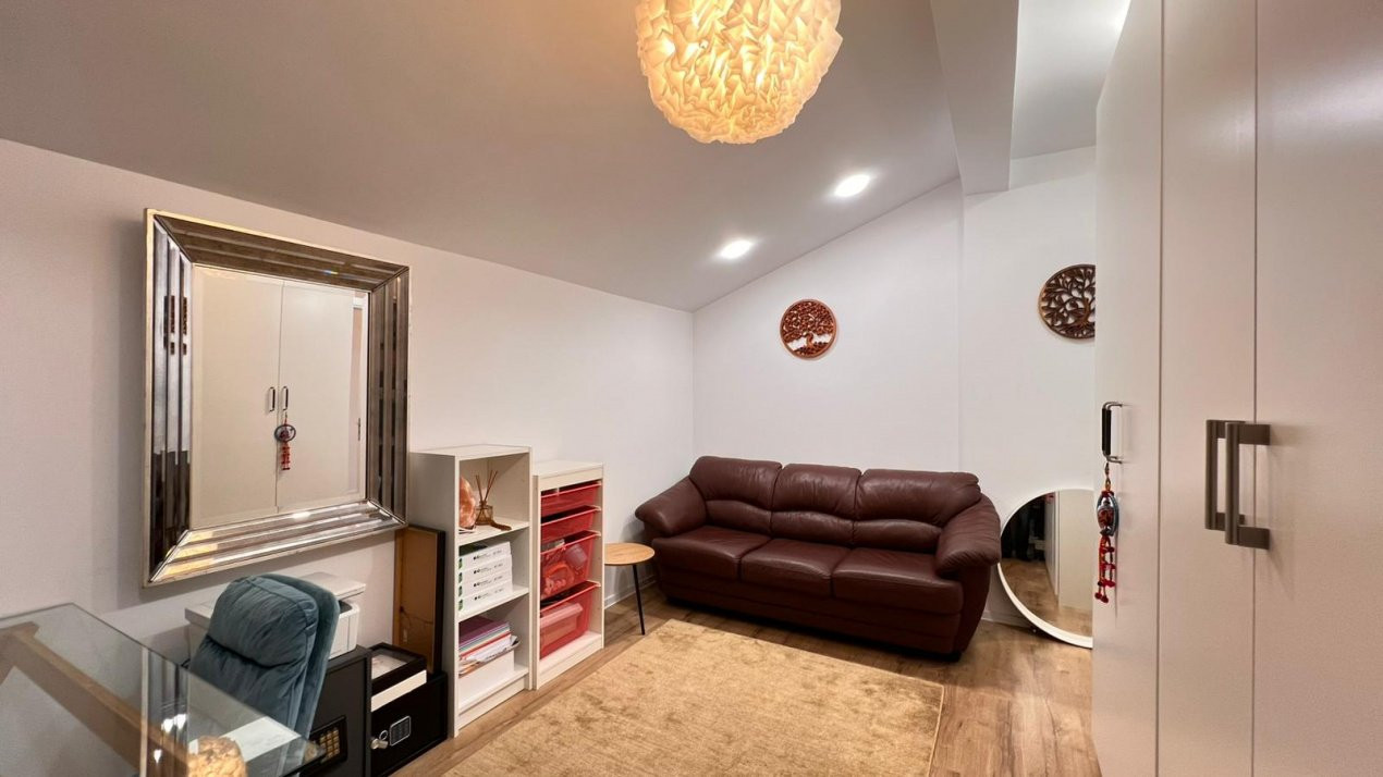 Casa eleganta cu 6 camere, complet mobilata si utilata – City Gardens, Otopeni