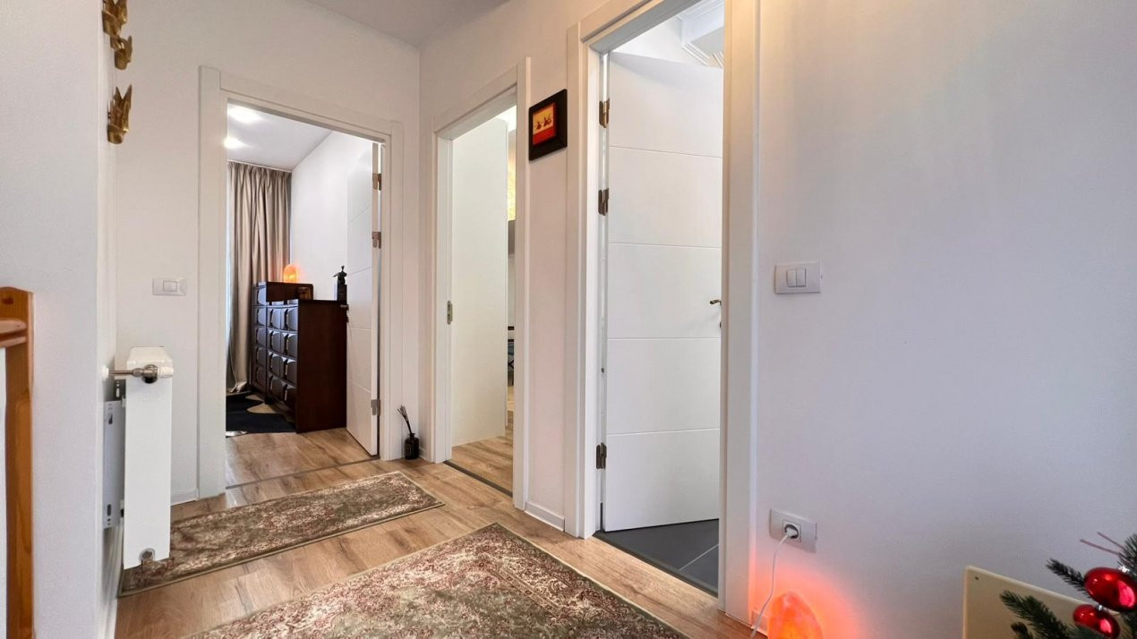 Casa eleganta cu 6 camere, complet mobilata si utilata – City Gardens, Otopeni