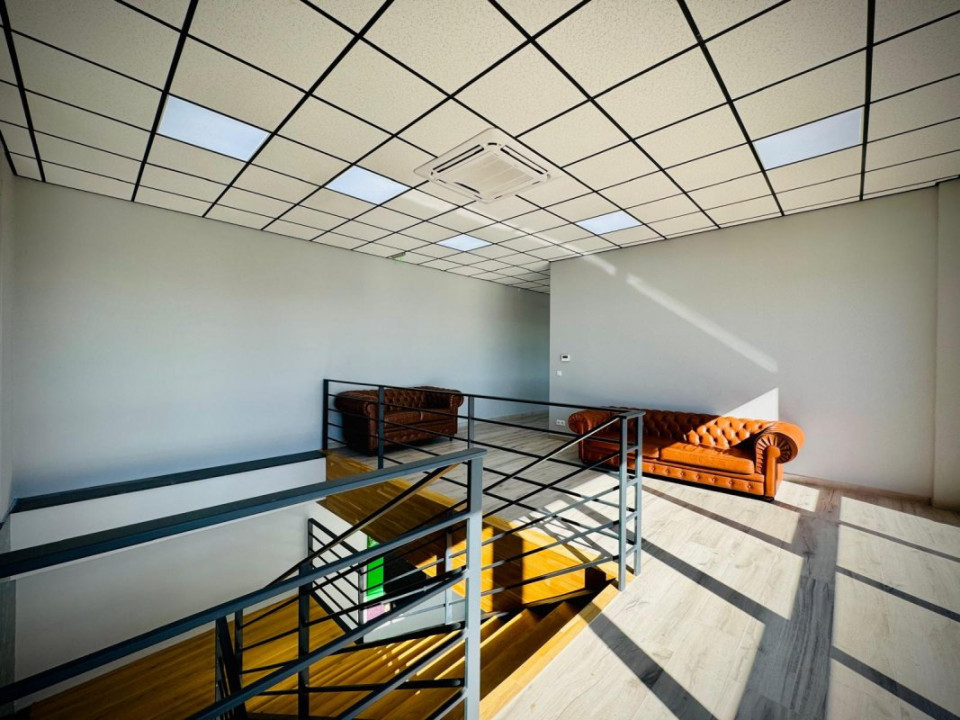 Hală + sediu firmă (locuință de serviciu) + teren de vânzare în Balotești, Ilfov