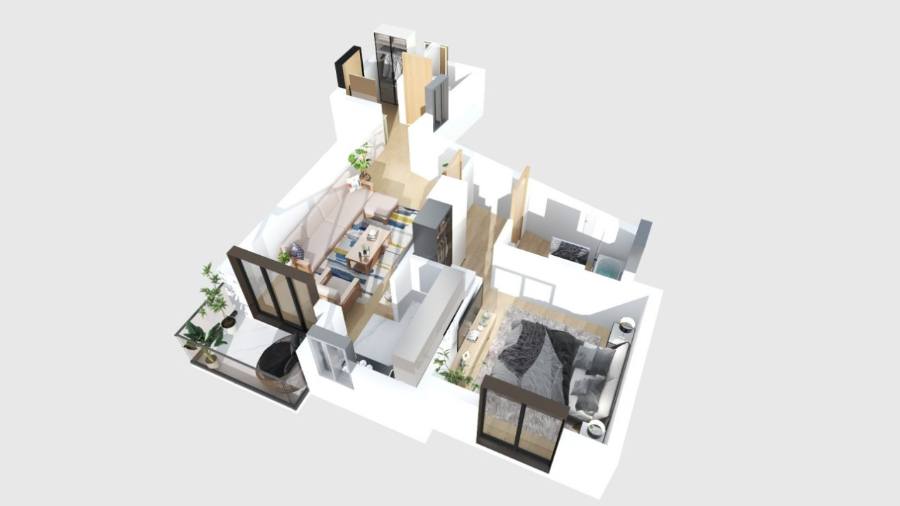 Mosilor Boutique II apartament cu 2 bai  !