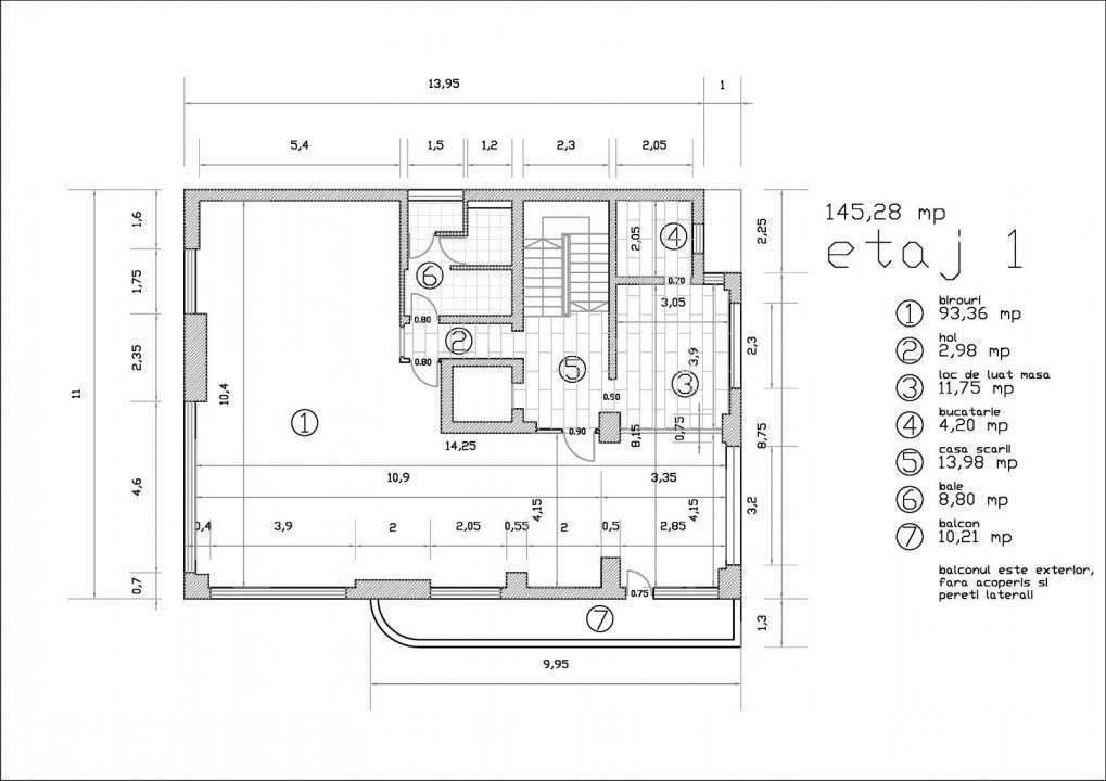 SPATIU DE BIROURI  ÎN ZONA KISELEFF – AVIATORILOR!