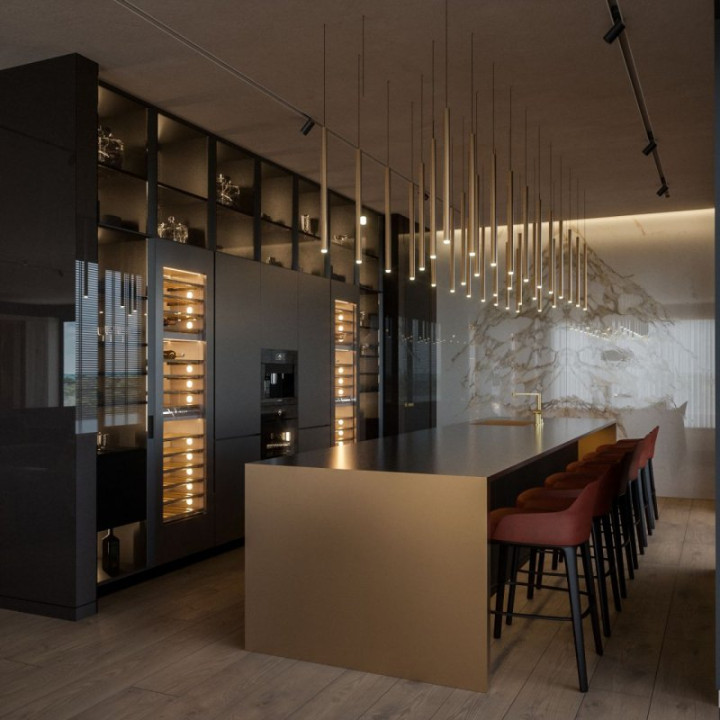 Penthouse 6 camere | 551 mp, terasă 193 mp, panoramă pădure – Pines Residence