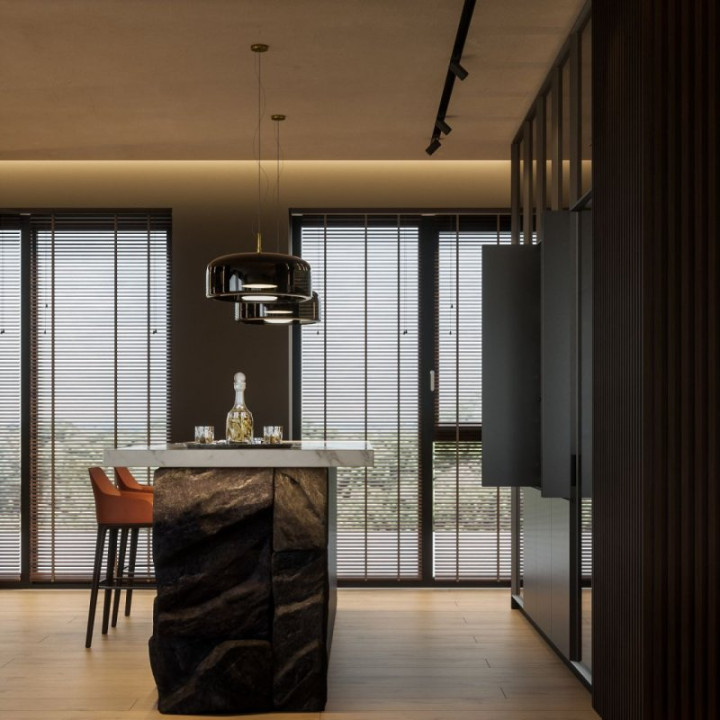 Penthouse 6 camere | 551 mp, terasă 193 mp, panoramă pădure – Pines Residence