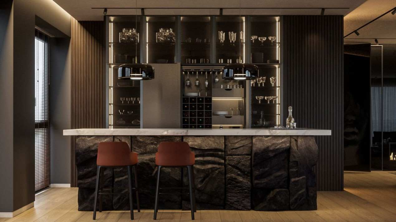 Penthouse 6 camere | 551 mp, terasă 193 mp, panoramă pădure – Pines Residence