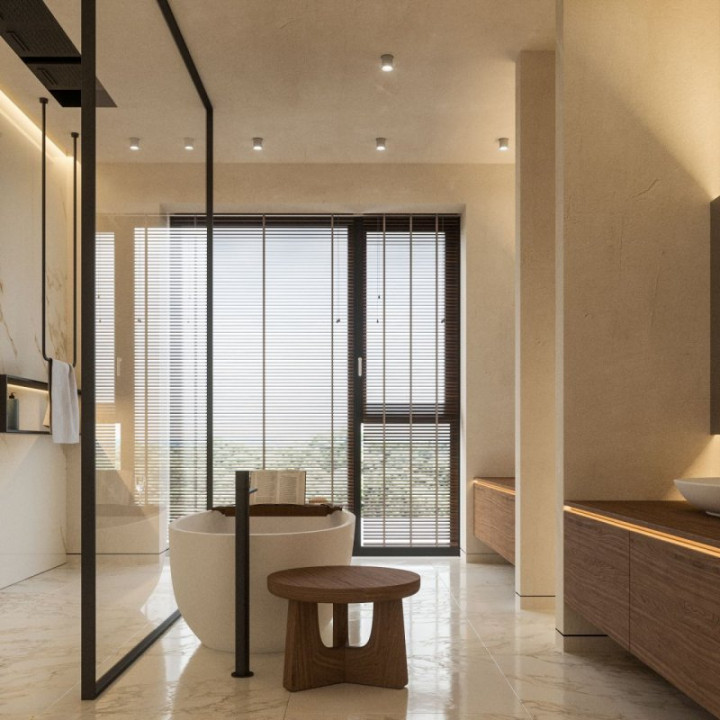 Penthouse 6 camere | 551 mp, terasă 193 mp, panoramă pădure – Pines Residence