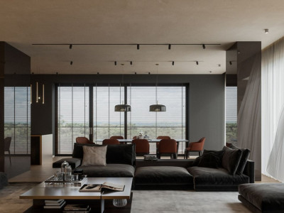 Penthouse 6 camere | 551 mp, terasă 193 mp, panoramă pădure – Pines Residence