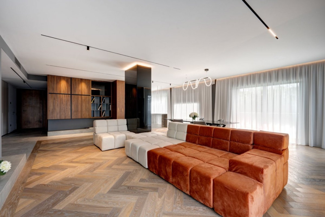 4 camere, 169 mp | Terasă 36 mp, sud-vest, luminos – Pines Residence